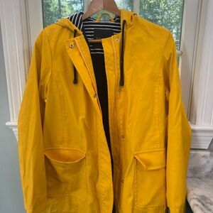 Talbots Yellow Women's Raincoat